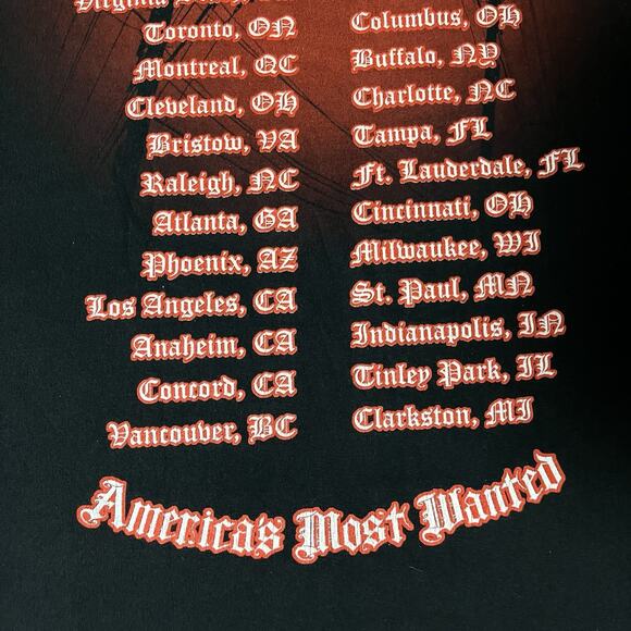 Lil Wayne Shirt Mens Medium Tour Graphic Hip Hop Vintage Y2K 2000s Rap Tee - Picture 15 of 15